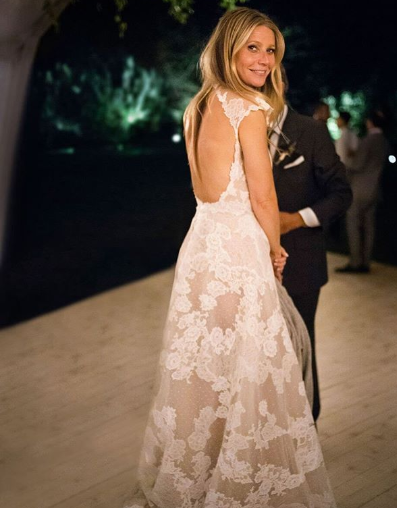 Gwyneth Paltrow bridal look 